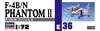 Hasegawa US Navy Phantom II Plastic Model Kit E36 1/72 F-4B/N