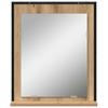 Artisan Oak Mirror 50 x 12 x 60 cm Glass and Engineered Wood