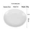 A5 Melamine Round Dinner Plate
