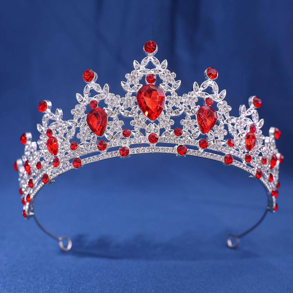 Fashion Crystal Rhinestone Tiaras And Crowns Diadems Headbands For Women Bride Wedding Hair Accessories Jewelry Band