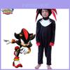 Sonic Cosplay Jumpsuit Halloween Kostüm für Kinder mit atmungsaktivem Stoff