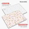 Foldable Baby Play Mat, PIGLOG 50x50 Playpen Mat, Safe Foam Playmat for Tummy Time, Waterproof Playmats for Babies and Toddlers