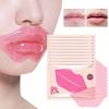 1/5/10/20pcs Moisturizing Lip Mask, Collagen/Cherry/Blueberry, Containing Glycerin And Collagen, Fad