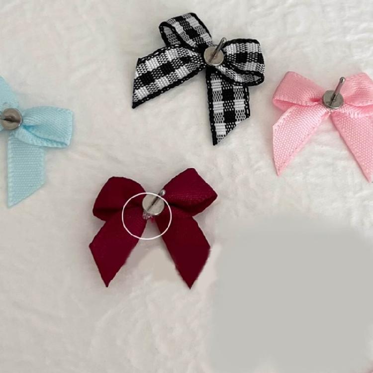 Bowknot Ear Studs Helix Piercing Titanium Steel Earrings Women Bow Studs Earrings