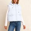 Women's Hooded Short Loose Slim Warm Down Vest