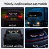 2Pcs Devil‘s Eye Dynamic Big Devil Eyes Light For Cars Programmable Window Glass Screen USB 5V LED Display For Truck Accessories