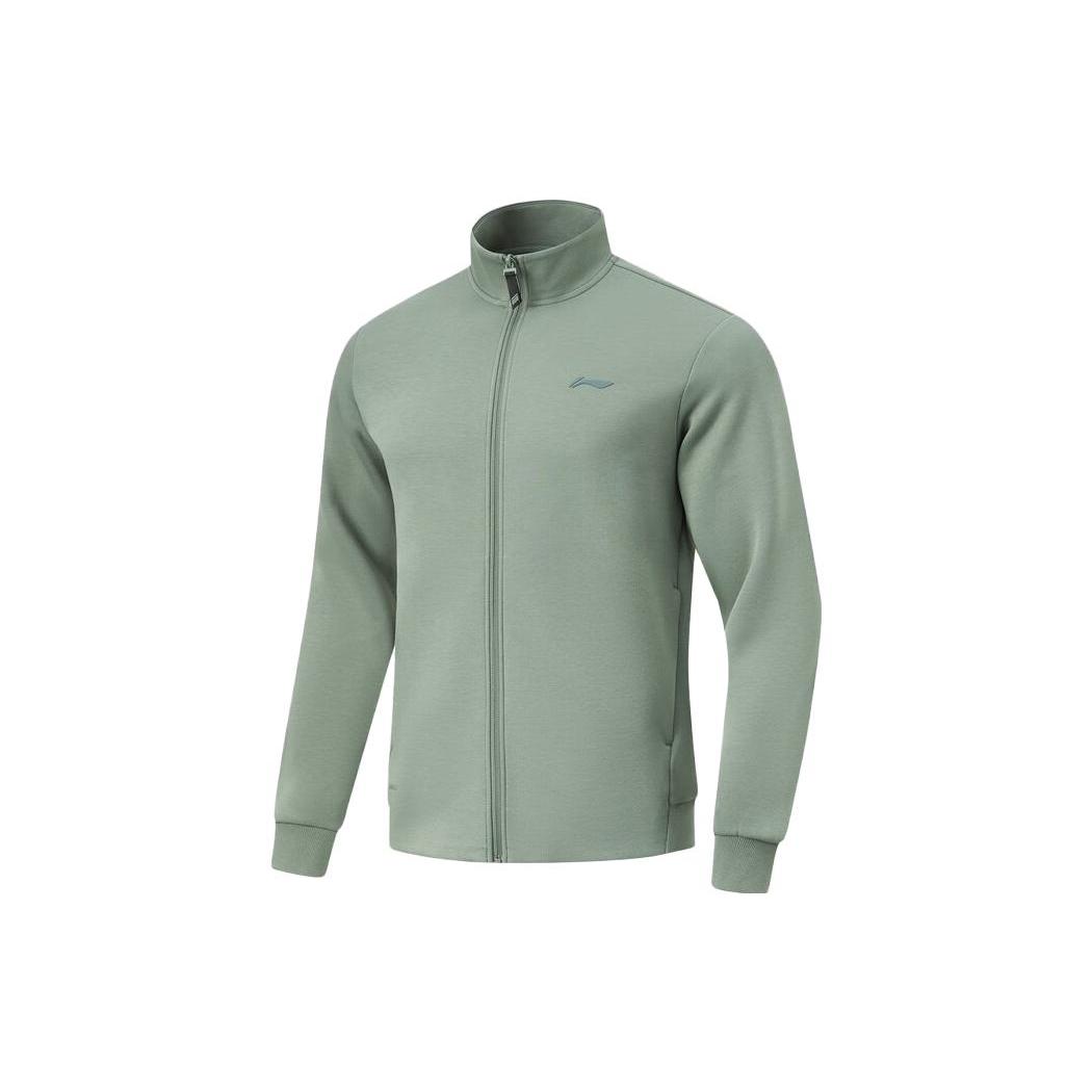 Свитшот Li Ning Серия Фитнес Мужской Серый Зеленый AWDT799-4 L