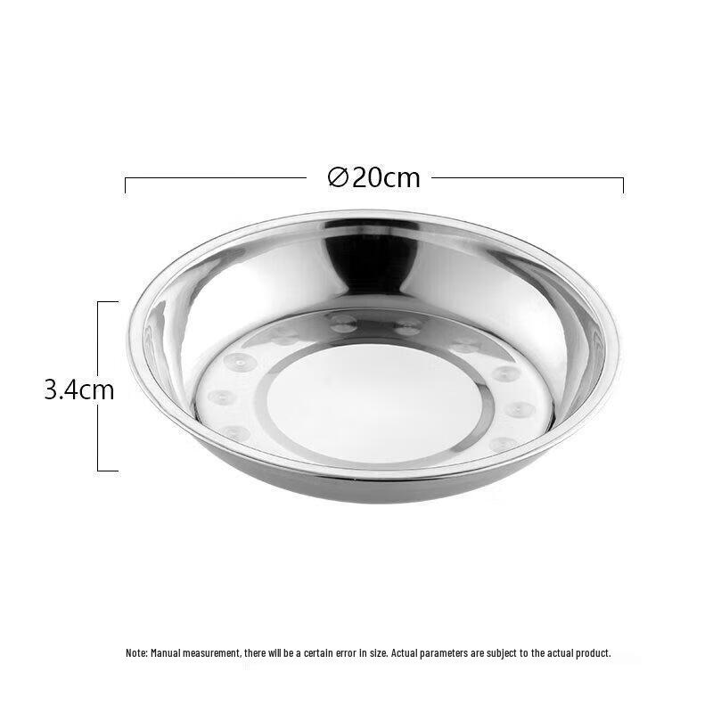 Chahua Zhenxiang Round Plastic Plate