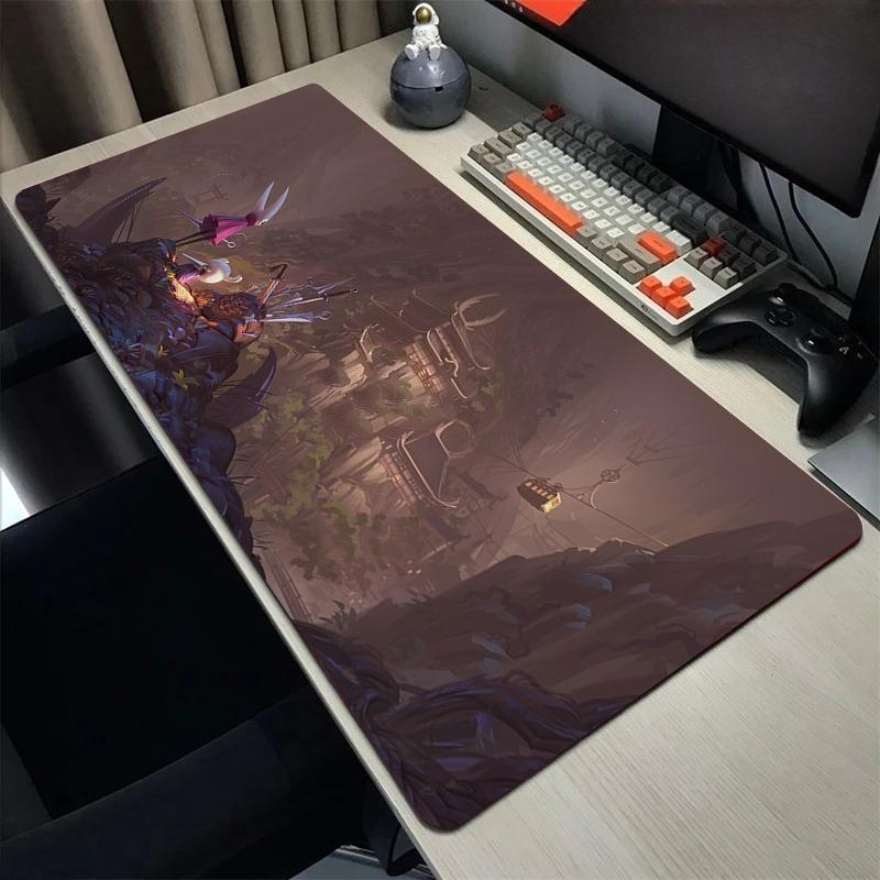 Hornet Hollow Knight Mouse Pad Gaming Desk Mat Nonslip Rubber Keyboard Pad for Home Office