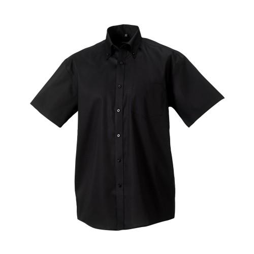 Russell Collection Mens Ultimate Non-Iron Short-Sleeved Shirt