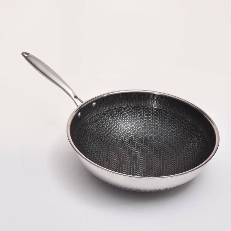 Triceratops Saint Meier 34cm 304 Stainless Steel Non-stick Frying Pan