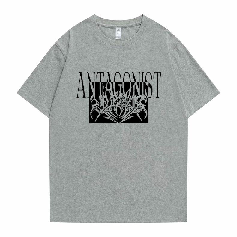 Rapper Playboi Carti Antagonist Tour Print Tshirt Unisexs Opium Gothic Hip Hop Tshirt Male Cozy Oversized Pure Cotton T Shirts S