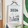 [2026 - Japan Exclusive] Moomin Comic Daily Calendar, Wall-Mounted, 365 Days, Postcard Size, Flip-Over, Study Schedule Management, Student Exam