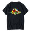 Summer Women T-shirt High Magic Square Printing O-neck for Women T-shirt Casual Cool Hip Hop T-shirt Women Tops Fashion Y2K Top