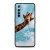 Giraffe Illustration Phone Case For Realme 12 11 10 9 8 5G 7 6 GT5 GT3 GT2 Pro C21 C11 C25 C35 For Realme GT Neo 2 3 3T 5 Cover