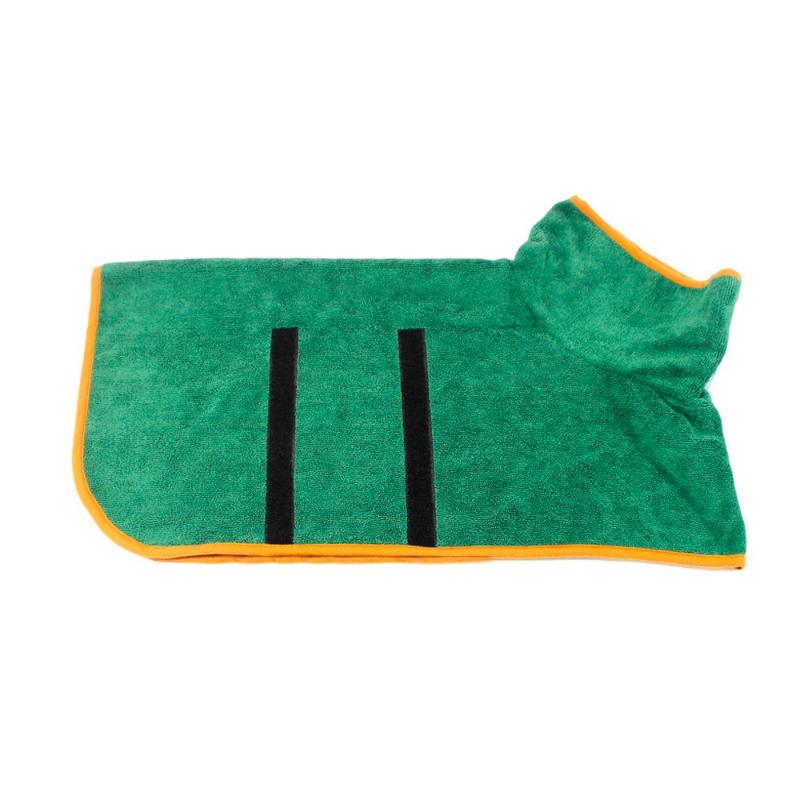 New Dog Bath Towel  Pet Absorbent Bathrobe Size Dog Cleaning Full Body Wrapping Cat Bath Towel