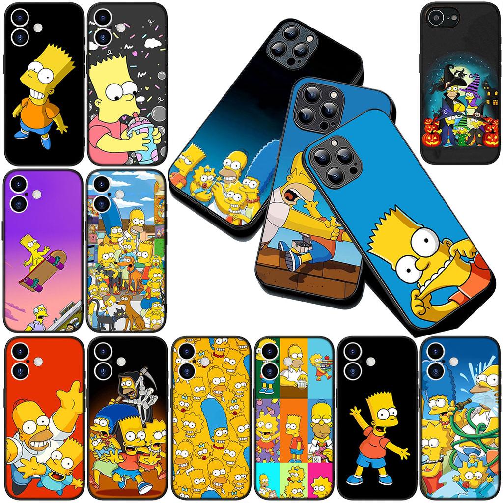 Casing for Motorola Moto G86 G57 E14 E15 G14 G34 G67 G84 G24 A54 G15 Power E22 Phone Cover Soft Case Wallpaper S-Simpsons Bart