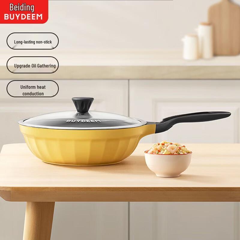 Buydeem 32cm Non-stick Stir-fry Pan 32cm