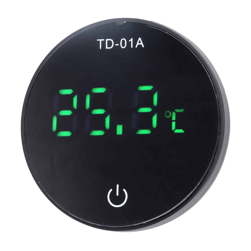 Akvarium digitalt termometer Nøyaktig LED-skjerm berøringsskjerm USB oppladbar fisketank