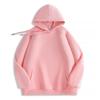 Men's Heavyweight Iron Gray Fleece Hoodie - Warm, Loose Fit for Autumn/Winter