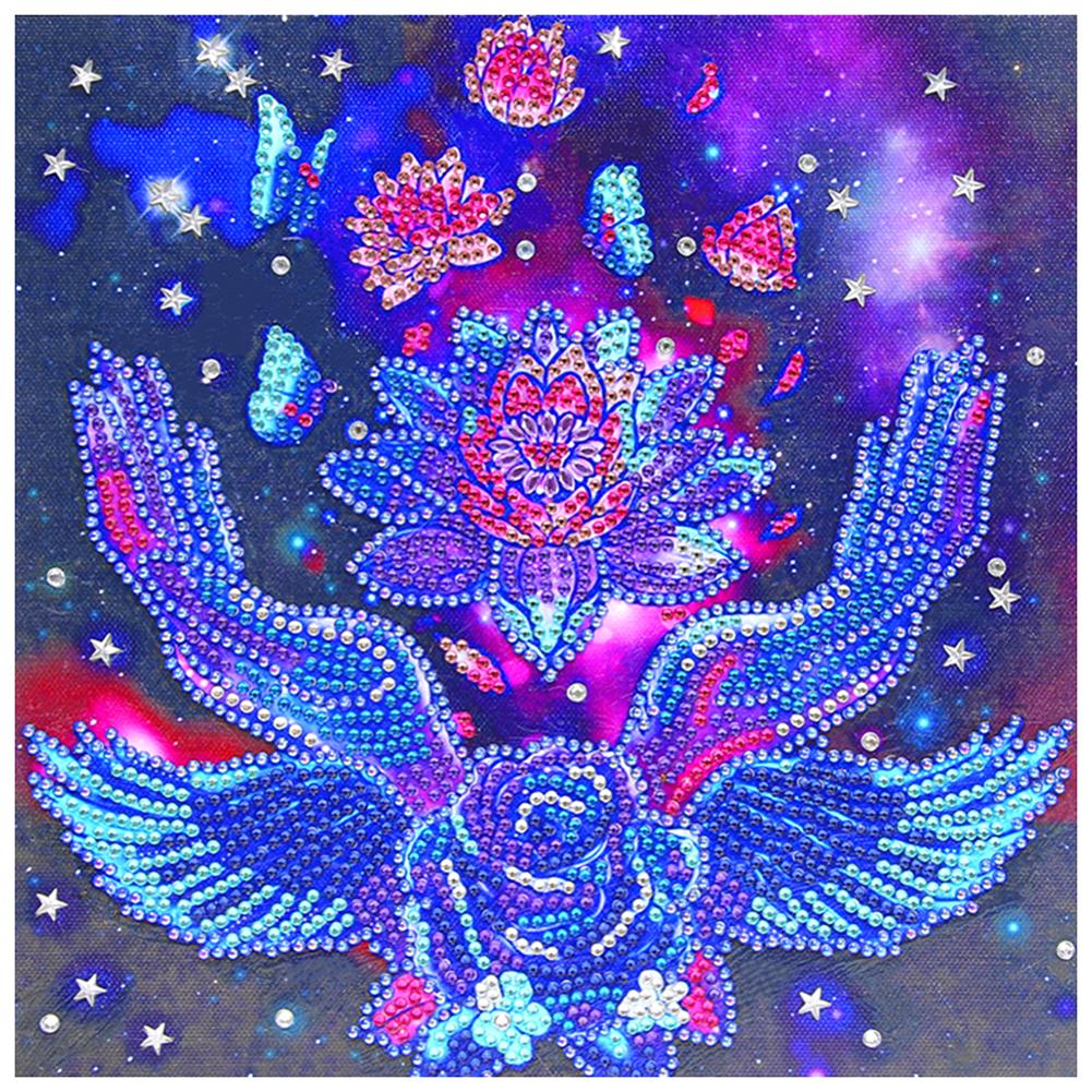 Buy Diamond Painting 5D DIY Holding Flowers Special Shape Home Wall Art