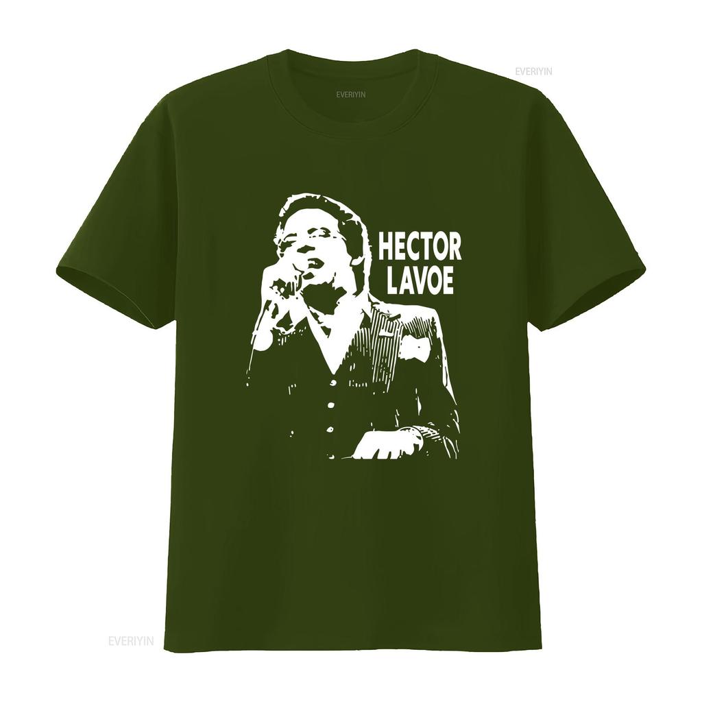 NEW Hector Lavoe T Shirt Color HOT Dad Mom 4th Of July Vintage Washed Graphic Comfortable Slightly Stylish Streetwear Versatile