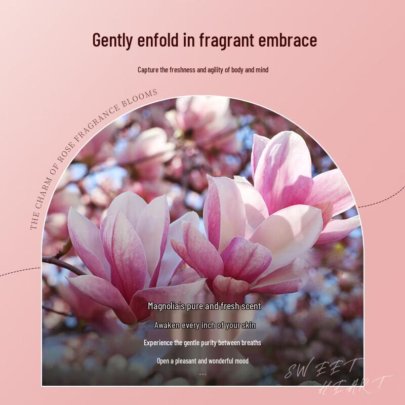 Lafang Duzihua Floral Fragrance Moisturizing Shower Gel Duo