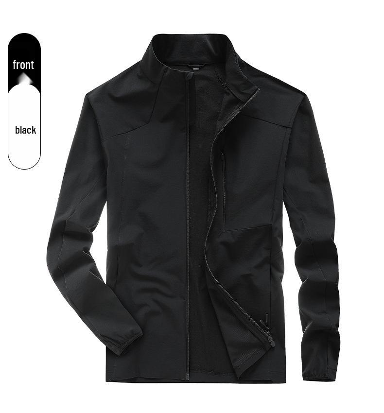 

2026 Men s Spring Stand-up Collar Windproof Sports Jacket S