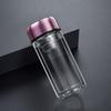 Shangqi Portable Double-Wall Heat-Resistant Glass Mug Set