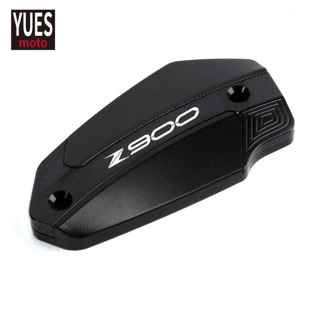 Motorcycle Accessories Front & Rear Fluid Reservoir Cover Cylinder Reservoir Brake Cap For Kawasaki Z900 Z 900 2017- 2022