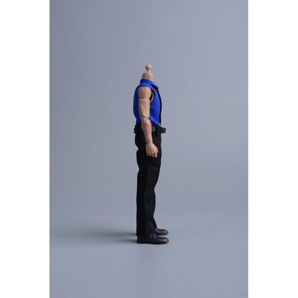 LOUGIDBVAZ 1/12 Scale Male and Female Clothing Suit Vest Ball Gown Party Wear Black D