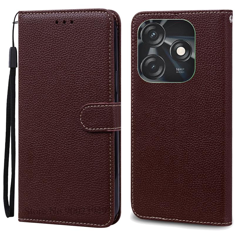 For Tecno Spark 10C Case Leather Wallet Flip Case For Techno Spark 10C Cover Coque Fundas For Tecno Spark 10C 10 C Phone Case