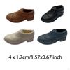 4 Pieces 1/6 Shoes Handmade Toys Fashion Miniature Model for 12in Male Action Figures