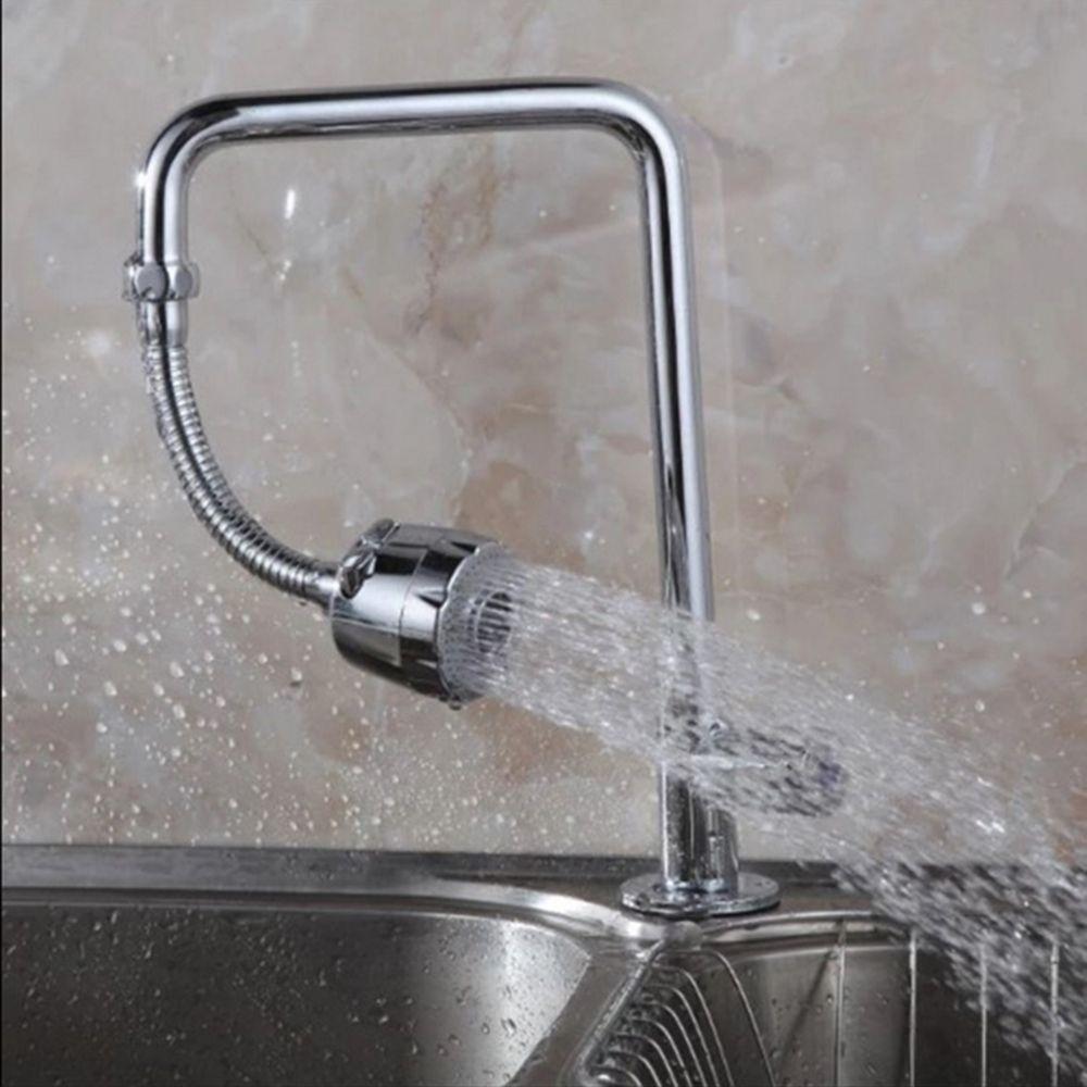 Saving Sink Faucet 360 Degrees Rotatable Splash-proof Sprayer Jet Faucet Extender Water Tap Filter