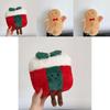 Christmas Plush Pillow With Cartoon Gingerbread Man Design For Holiday Decor And Gifts