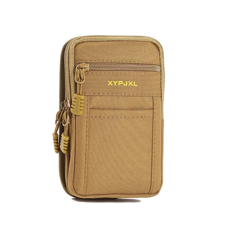 Modische mehrlagige Hüfttasche für Herren: Groß, Langlebig, Multifunktional, mit Reißverschlussfächern