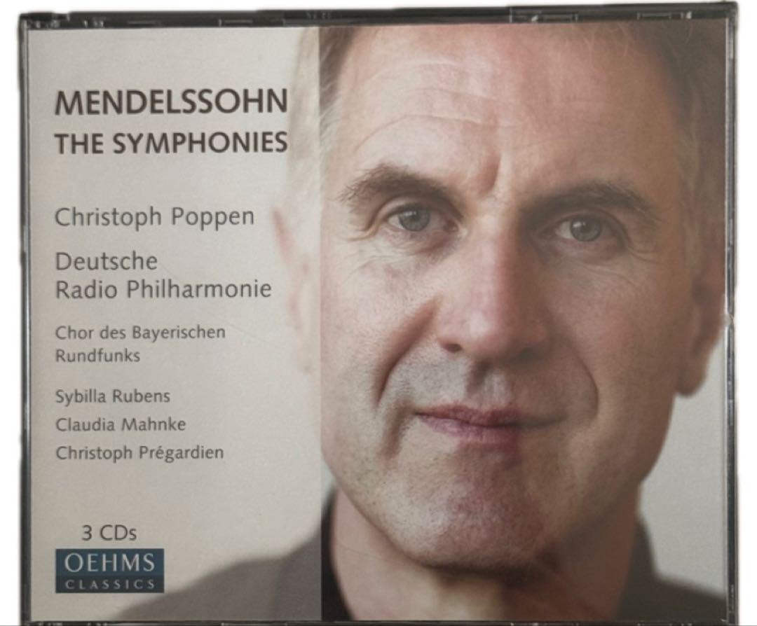 

[USED] OEHMS Complete Mendelssohn Symphonies 1-5 Poppen German Radio Philharmonic 3CD