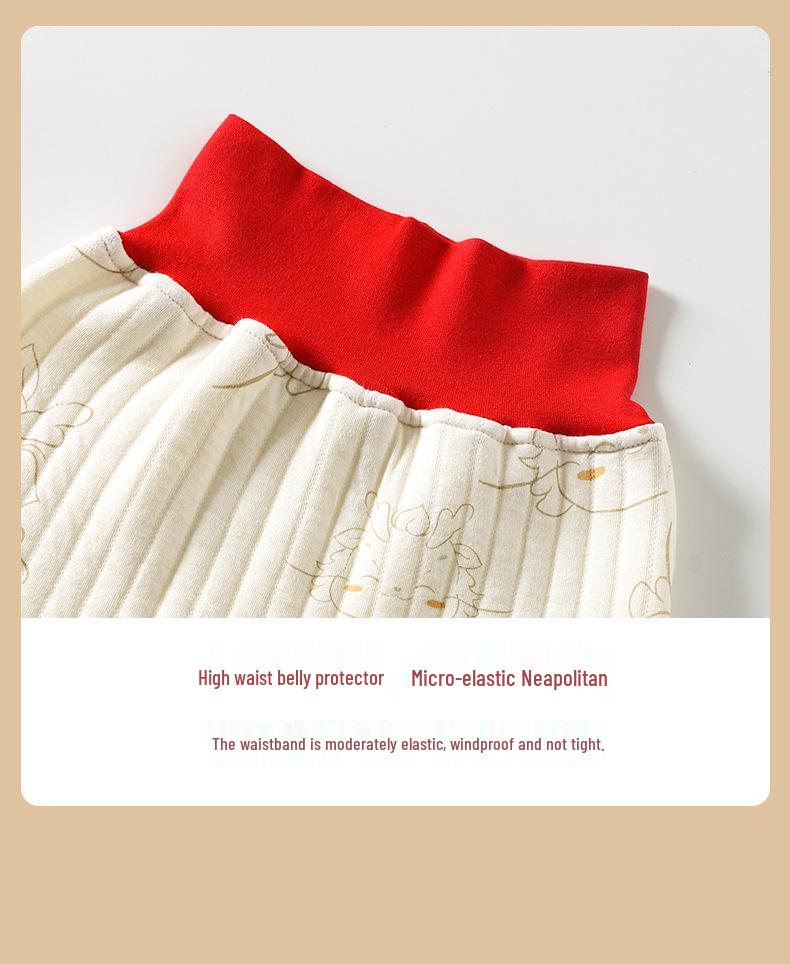 Newborn Quilted Winter Warm Set: Two-Piece Snap Crotch Baby Clothes for Autumn/Spring