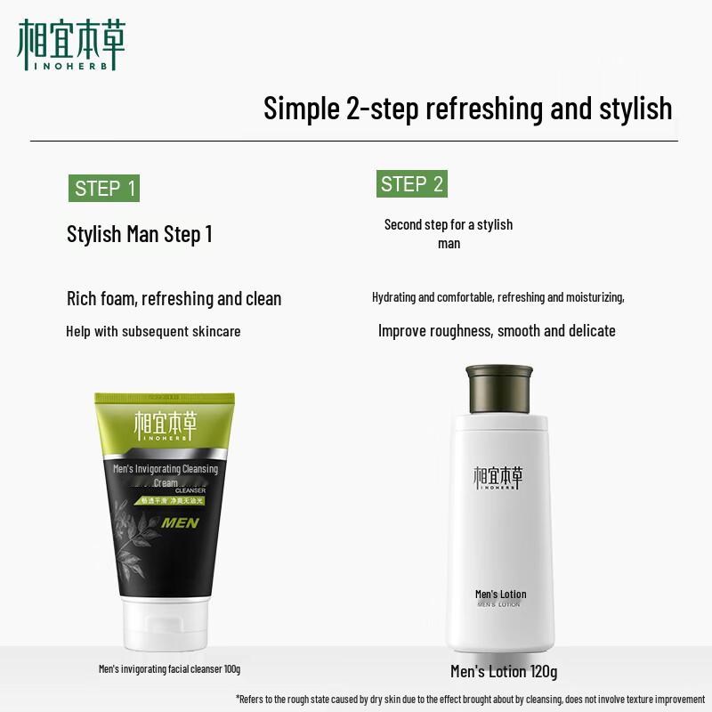 Xiang Yi Ben Cao Men's Refreshing Facial Cleanser