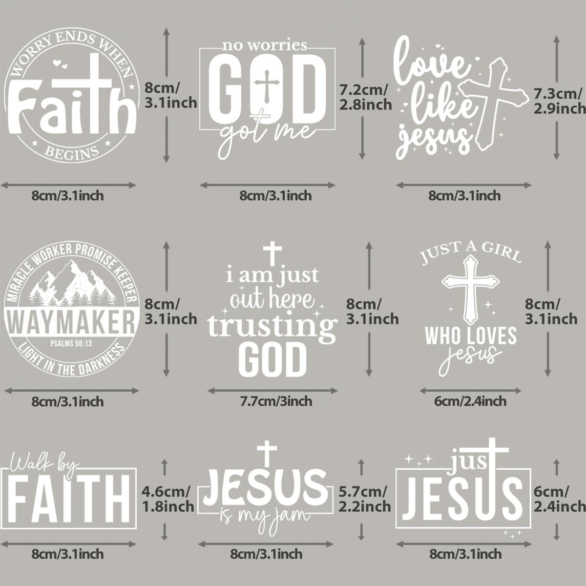 

Буквы Нашивки Diy Craft Supplies Juses Faith Аксессуары для одежды Diy New Heat Transfer Washable Parches Para Ropa Jesus God