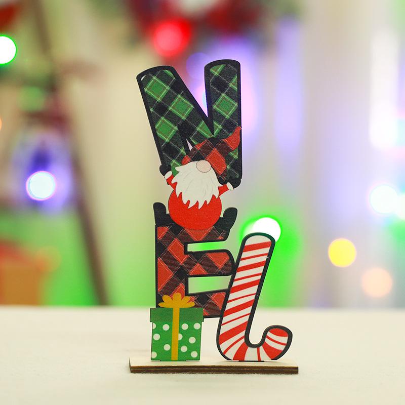 New Rudolph Wooden Ornament - Christmas Table Decoration