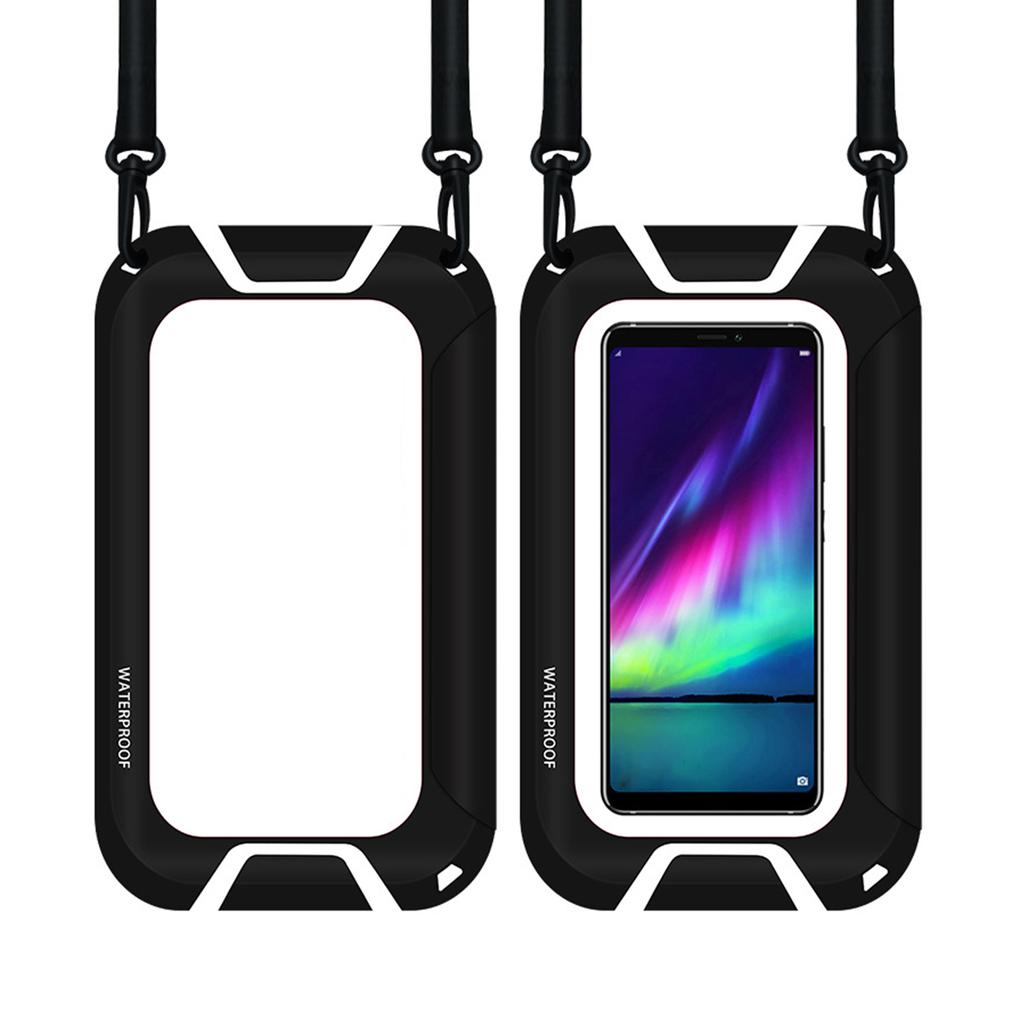 waterproof phone pouch with lanyard