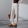 SOFSIL Women's Cotton Linen Wide-Leg Pants