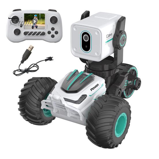 

Машинка с дистанционным управлением и видеокамерой в реальном времени 720P для детей, внедорожный грузовик, фотография, игрушка для малышей, мальчиков, подарок на день рождения, Рождество белый