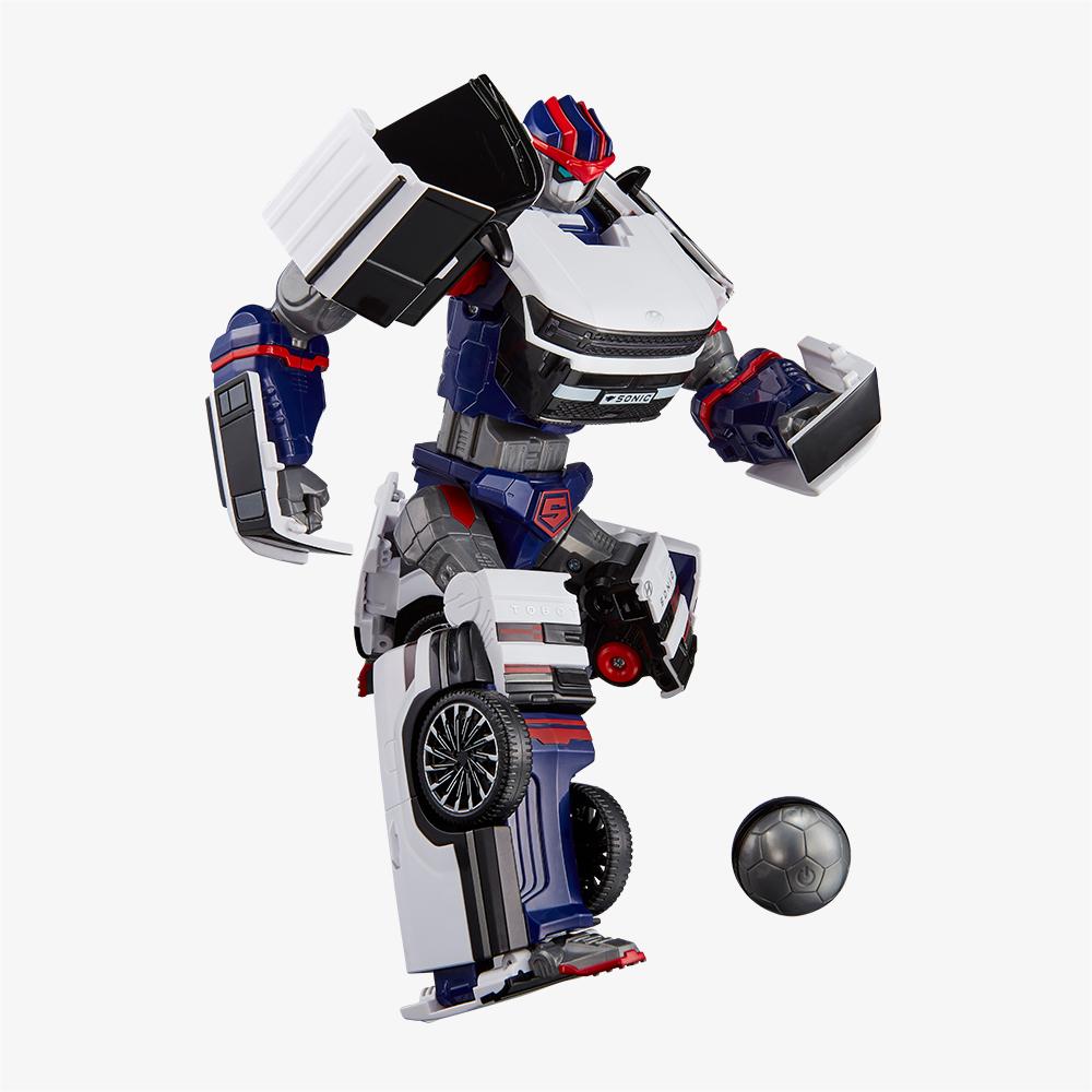 [young toys] Tobot Sonic Big Santa Fe Transforming Robot Action Figure