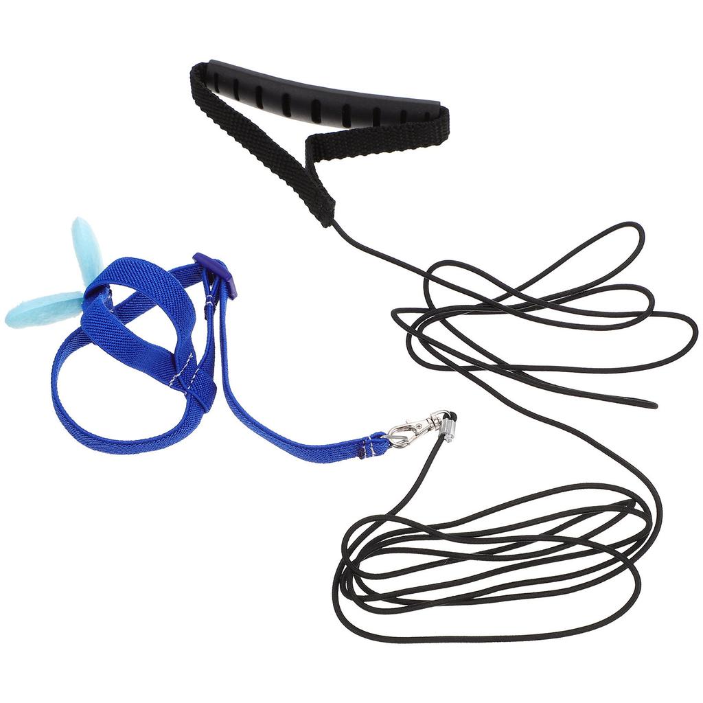Adjustable Bird Harness Leash Set Premium Material Exquisite Sewing for Parrot Training Pet Bird Safety Gear