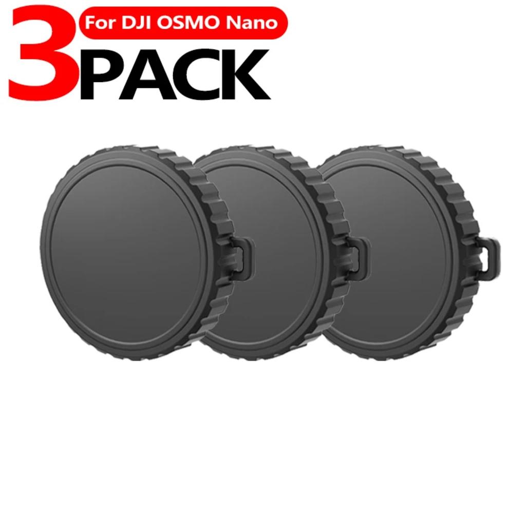 Lens Protective Cover for DJI Osmo Nano Camera Accessories Non Slip Silicone Dust-proof Lens Protective Case Cap for DJI Nano