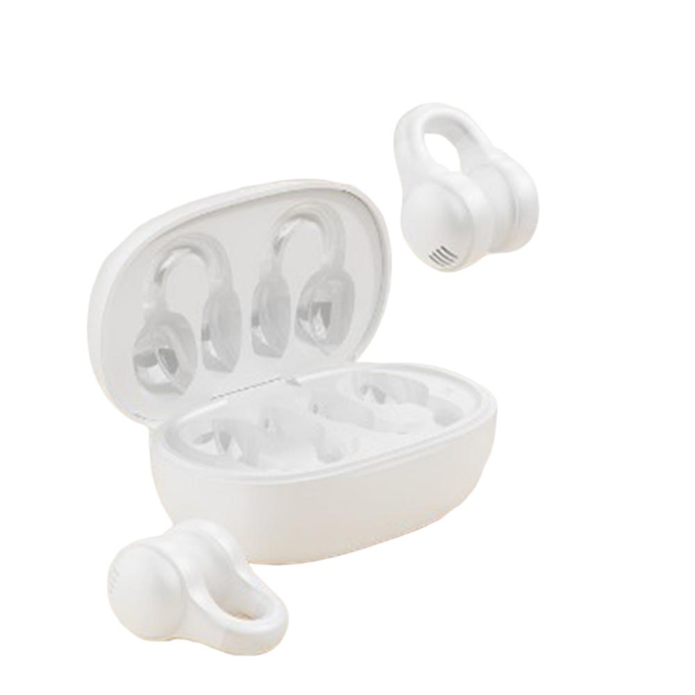 Charging Earphones Bone Conduction Headphones Clip-On Design Open Ear Bluetooth Headset Noise Reduction Long Battery Life
