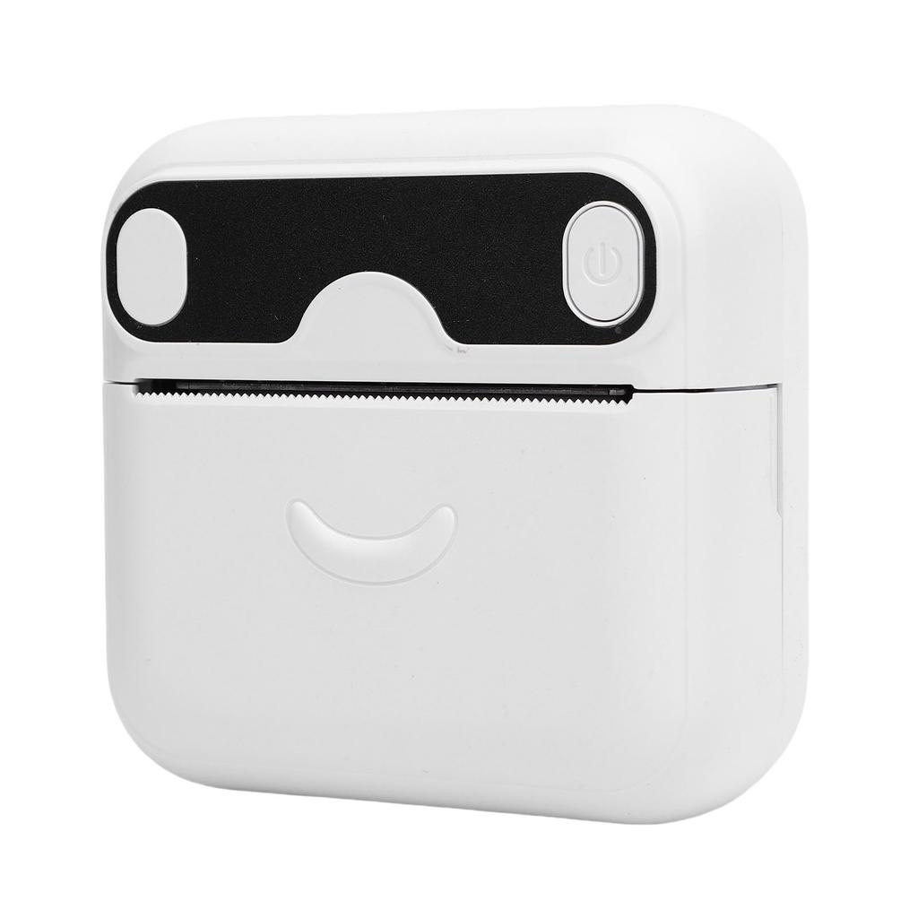 Wireless Pocket Printer Black and White Printing Multifunctional Portable Inkless Sticker Maker Machine with APP