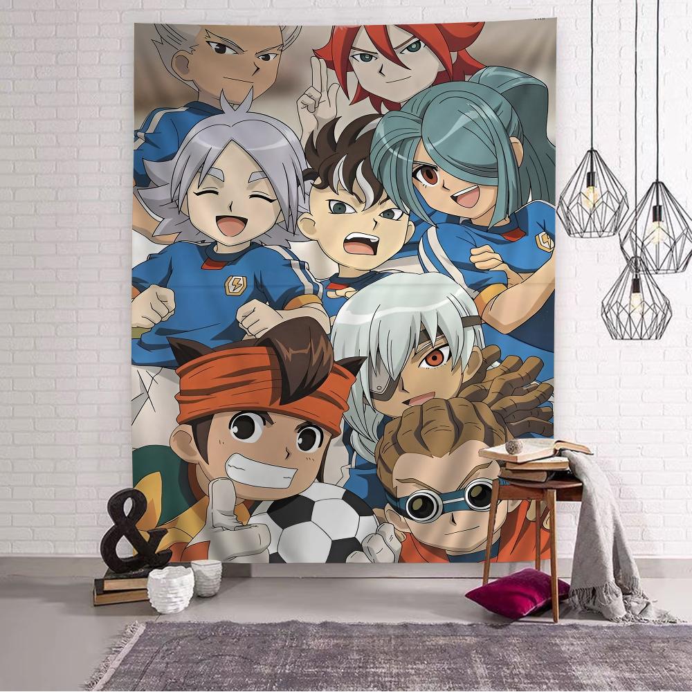 

Inazuma Eleven Anime Hippie Wall Hanging Tapestries for Living Room Home Dorm Decor Kawaii Room Decor 74x94cm(29x37in)